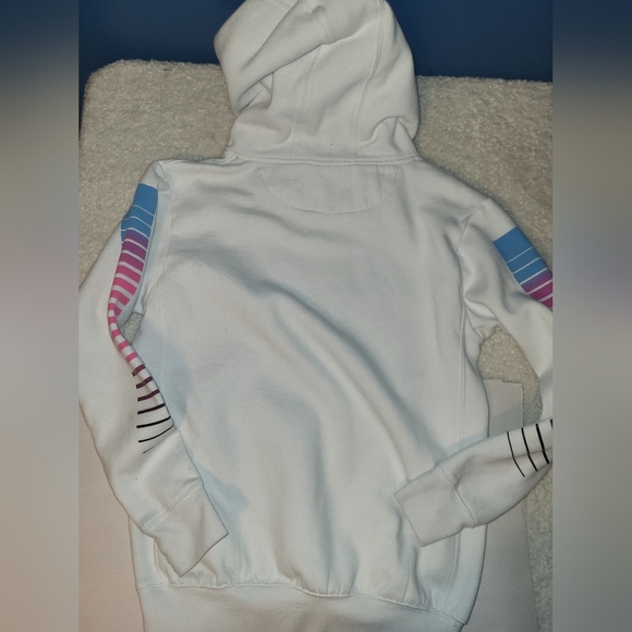 Ballislife Vice City Hoodie Size X Small with Pink and Blue Accents Basketball - Picture 2 of 7